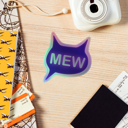 Mew Holographic stickers
